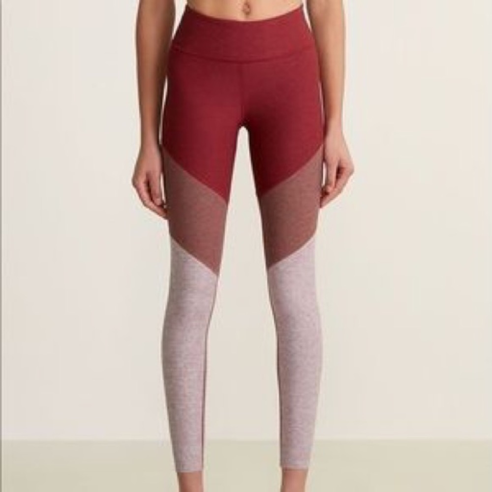 Outdoor Voices 7/8 Springs Tri-Color Leggings